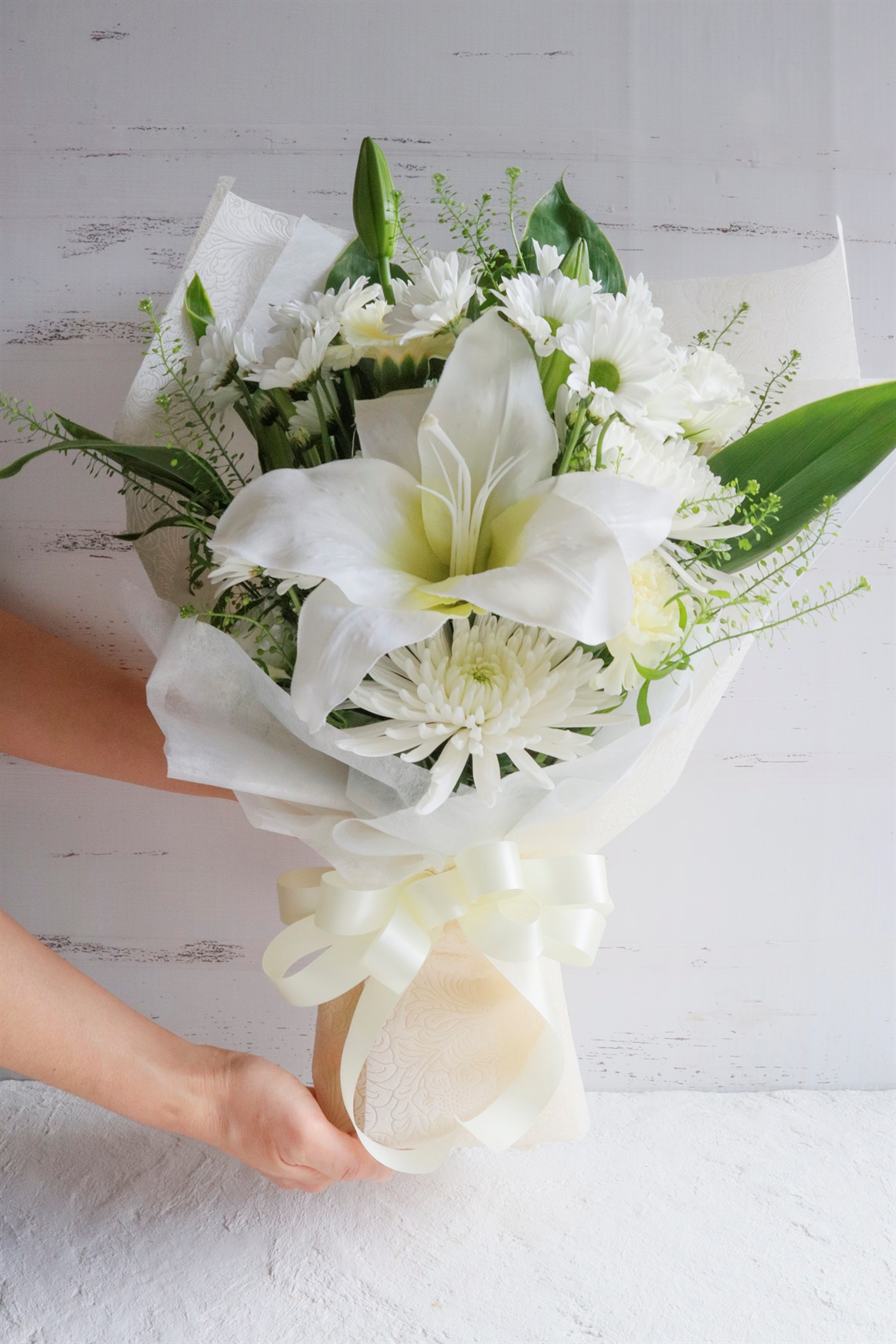 【12月限定】季節のお供え　花束　蓮