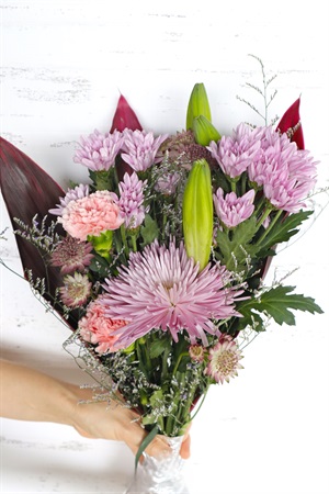 【11月限定】季節のお供え組み花《やすらぎ》