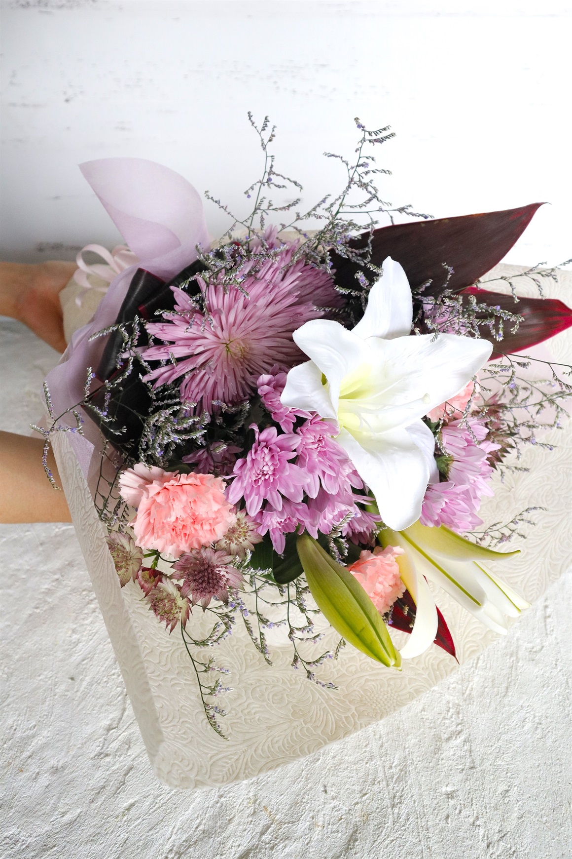 【11月限定】季節のお供え花束《蓮》