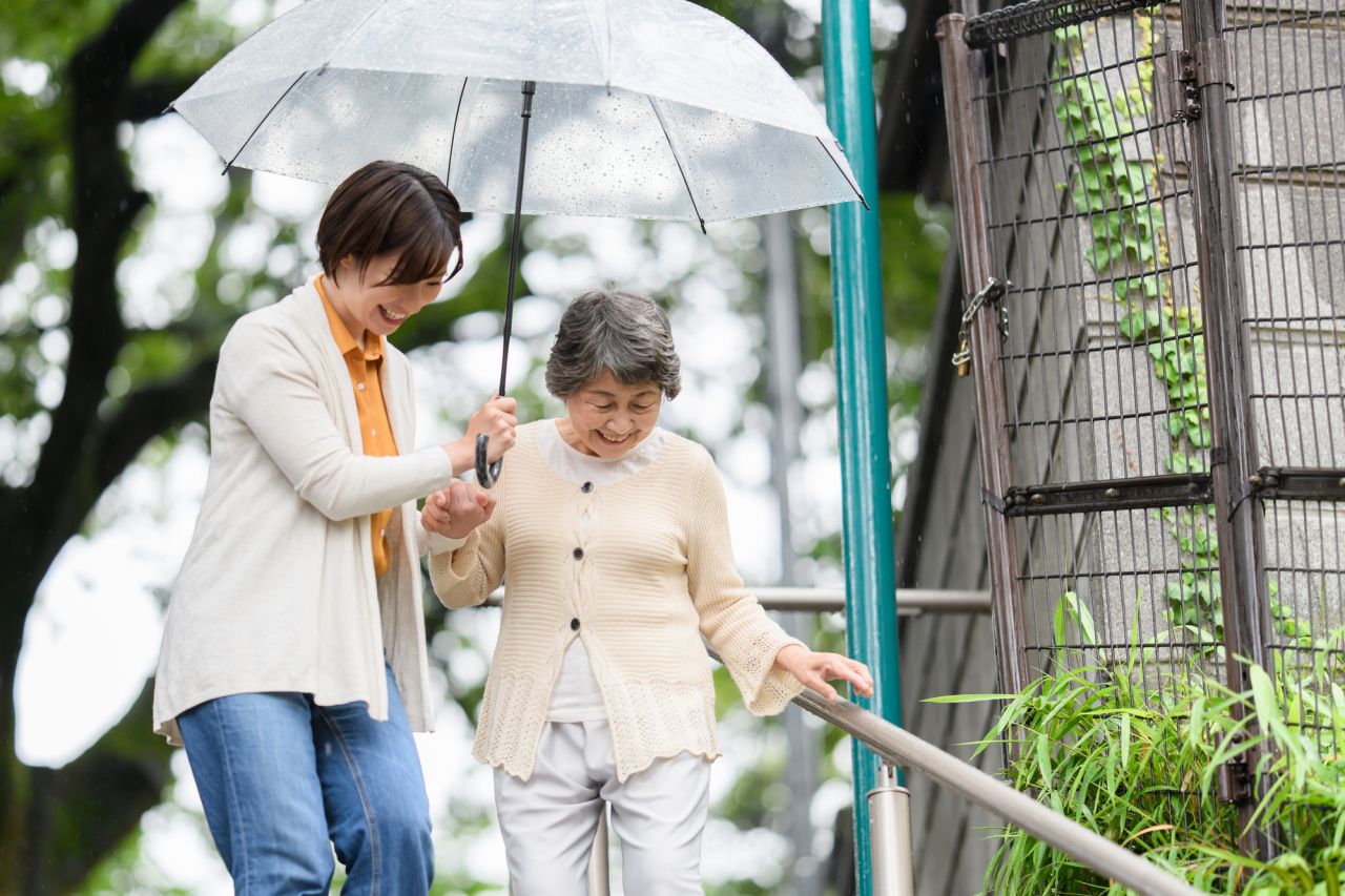 傘寿には花のプレゼントを